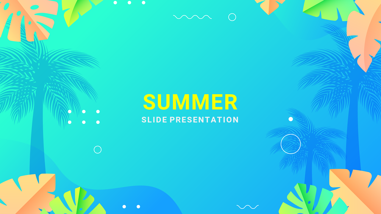 Our Predesigned Summer Slide Presentation Templates